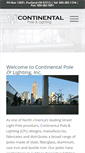 Mobile Screenshot of continentalpole.com